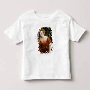 風景の中の少女 トドラーTシャツ