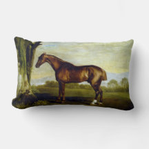 風景の中の栗の競走馬（ジョージ・スタブズ）