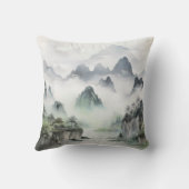 風景の東洋絵画 クッション (裏面)