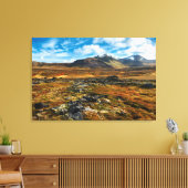 風景の秋の色 キャンバスプリント (インサイチュ (リビング))