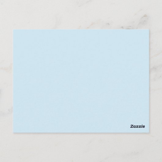 風景の美しい冬のポストカード ポストカード (裏面)