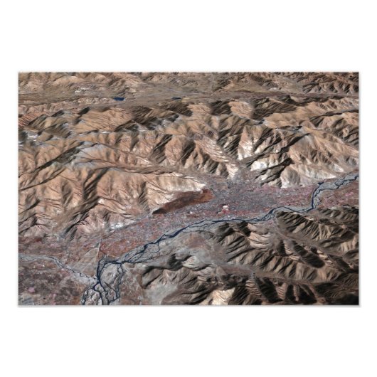 風景の3次元表示 フォトプリント            (正面)