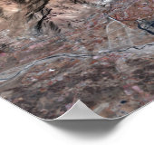 風景の3次元表示 ポスター (角)