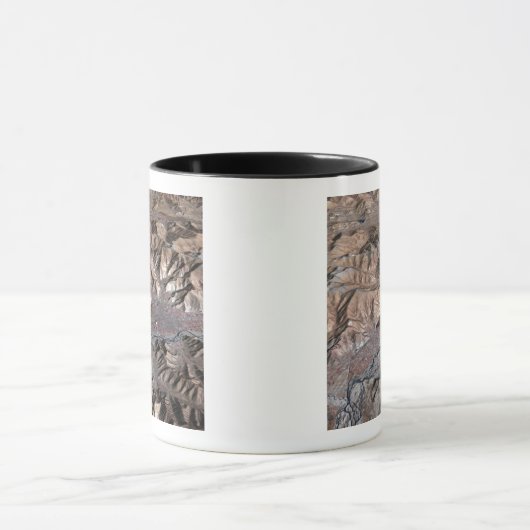 風景の3次元表示 マグカップ (中央)