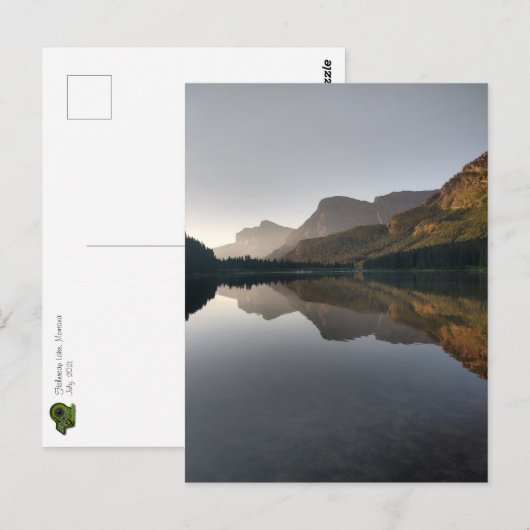 風景はがき – Fishercap Lake, MT ポストカード (正面/裏面)