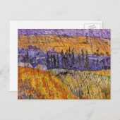 風景オーバーズインレインバイヴィンセントヴァンゴッホ ポストカード (正面/裏面)