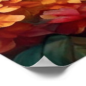 風景サンセットアモダンートポスター ポスター (角)