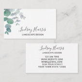 風景デザイングリーンリー 名刺 (正面/裏面)