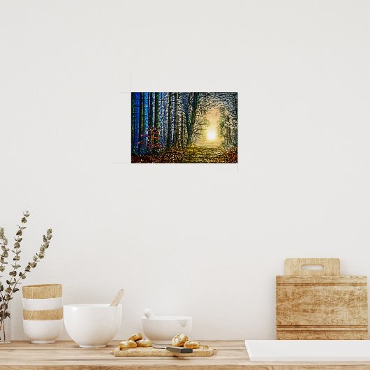 風景デザイン276 ポスター (キッチン)