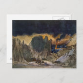 風景デザインfrom Phedre, 1917 （カラーリトロ） ポストカード (正面/裏面)