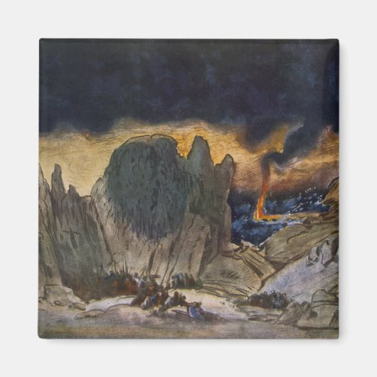 風景デザインfrom Phedre, 1917 (カラーリトロ) マグネット (正面)