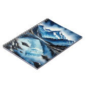 風景ニュージーランド山脈 | ノートブックのジャーナル ノートブック (左側)