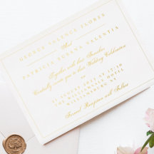 風景フォーマル書道エレガント金ゴールド結婚の