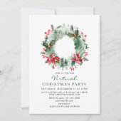 風景リースフォレスト仮想クリスマスパーティー 招待状 (正面)