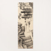 風景中国のアートリバーシブルヨガマット ヨガマット (裏面)