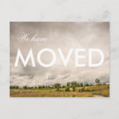 風景写真を移動 案内ポストカード (正面)