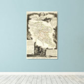 風景及び森林 キャンバスプリント (インサイチュ (ウッドフロア))