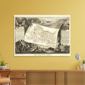 風景及び町 キャンバスプリント (インサイチュ (リビング))