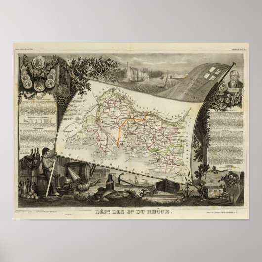 風景及び町 ポスター (正面)