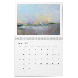風景抽象芸術アート絵画オリジナル202X カレンダー