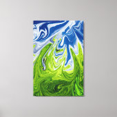 風景抽象芸術アート |ア最高のモダンート キャンバスプリント (正面)