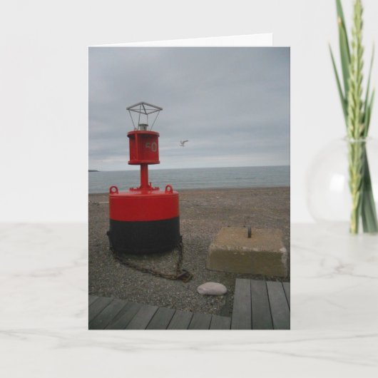 「風景湖・スペリオル」誕生日カード カード (正面)