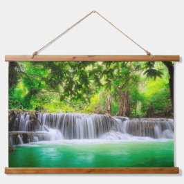 風景滝 吊り下げ型タペストリー