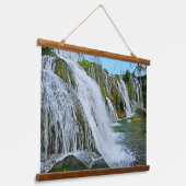 風景滝 吊り下げ型タペストリー (傾斜あり)