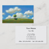 -風景画のカスタムを始めるよい時間 名刺 (正面/裏面)