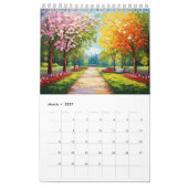 風景画カレンダー カレンダー (3月 2027)