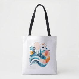 風景画像のトートバッグ トートバッグ