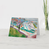 風景画 エドワード・ムンク 表現主義 アート カード (正面)