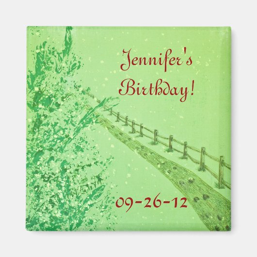 風景画 マグネット (正面)