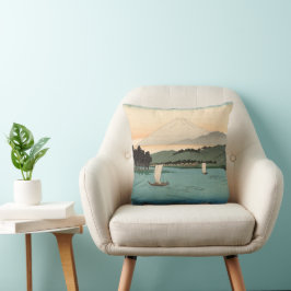 風景画 4 - 浮世絵 ヴィンテージ日本 クッション