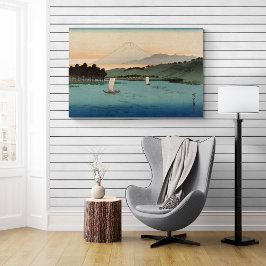 風景画 4 - 浮世絵 ヴィンテージ 日本 キャンバスプリント