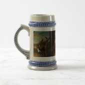  – 風景箱谷フラミンゴなど ビールジョッキ (左)