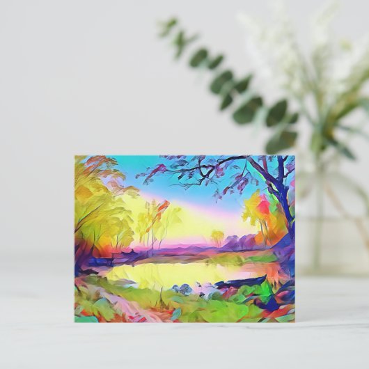 風景芸術 ポストカード (スタンド正面)