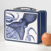 風景青タコ メタルランチボックス (インサイチュ)