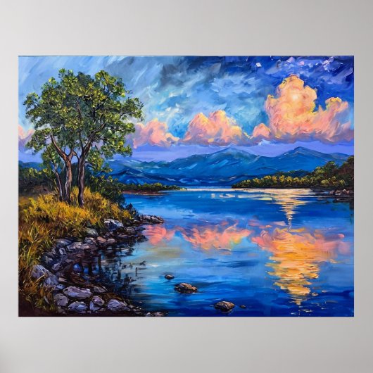 風景鮮やかシーン ポスター (正面)