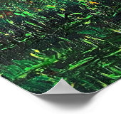 風景鮮やか色サンセット読のファインアート ポスター (角)