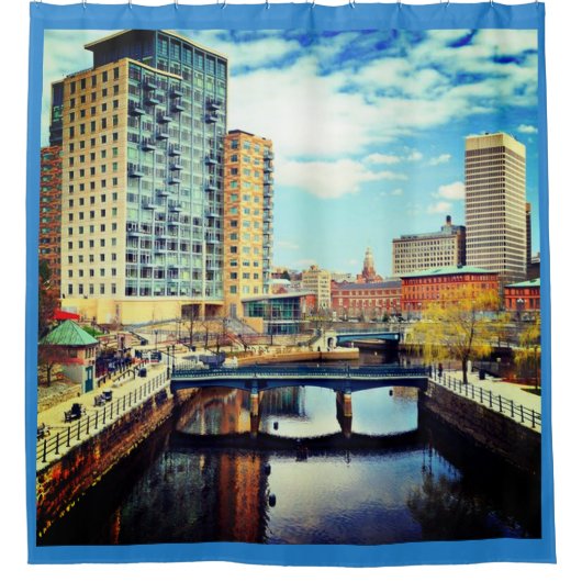 風景20 シャワーカーテン (正面)