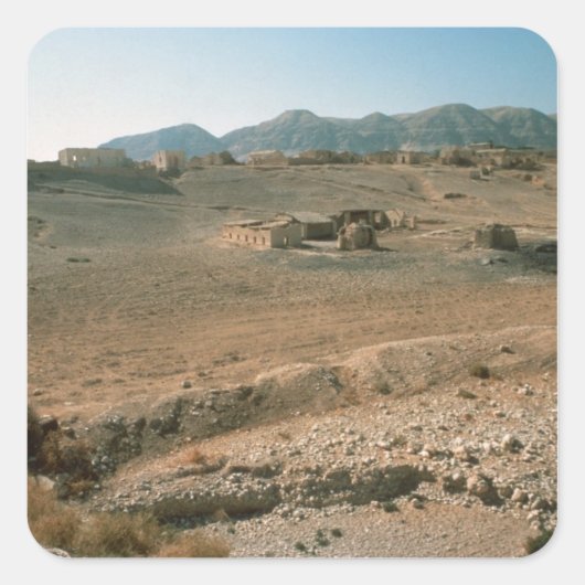 風景3 スクエアシール (正面)