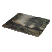 風景（カミーユ・コロー別） カッティングボード (角)