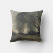 風景（カミーユ・コロー別） クッション (裏面)