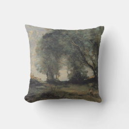 風景（カミーユ・コロー別） クッション