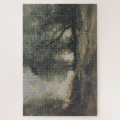 風景(カミーユ・コロー別) ジグソーパズル (縦)