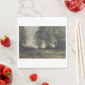 風景（カミーユ・コロー別） スタンダードランチョンナプキン (インサイチュ)