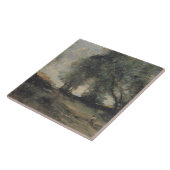 風景（カミーユ・コロー別） タイル (側面)