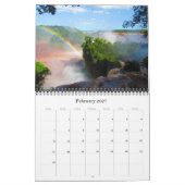 風景 カレンダー (2月 2027)