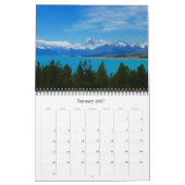 風景 カレンダー (1月 2027)